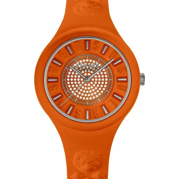 Versace | Accessories | Versace Versus Orange Designer Watch  display picture 3